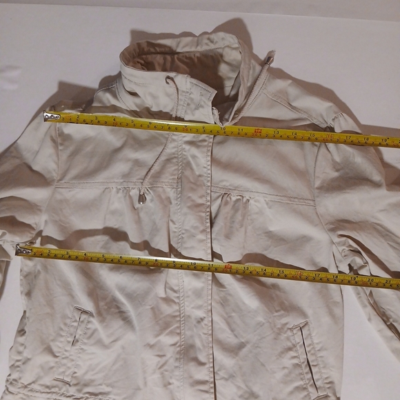 Christopher & Banks Woman Jacket Long Sleeve/Roll Up Size L - Picture 2 of 16